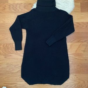 Waffle knit dress